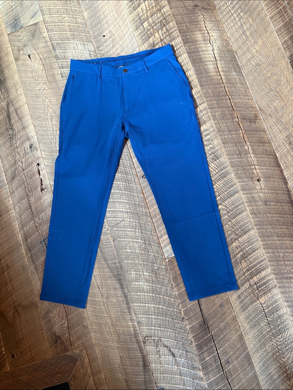 Men's Slim Fit Royal Blue Chinos